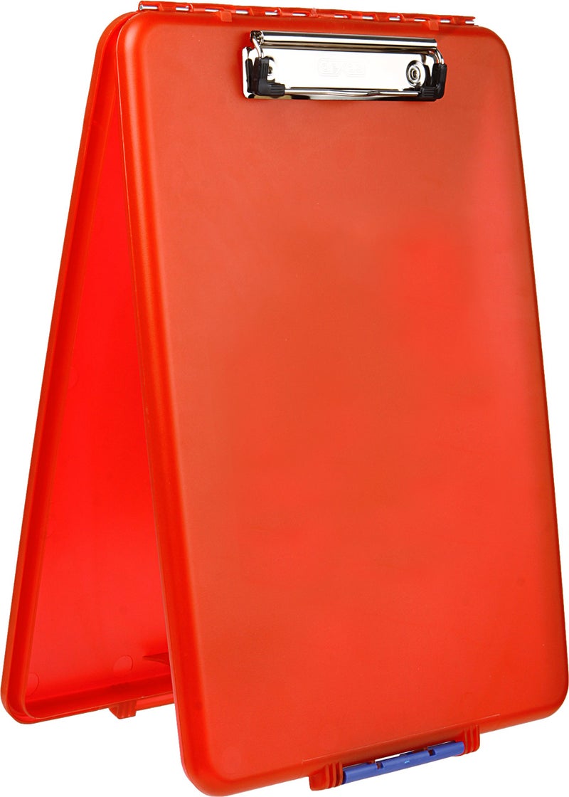 Dexas Slimcase Storage Clipboard, Red - Image 1